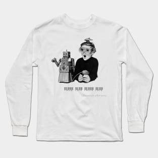 Bleep Blop Bloop Blop Long Sleeve T-Shirt